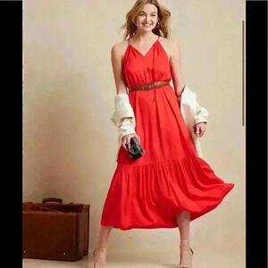 Banana Republic Halter Maxi Dress